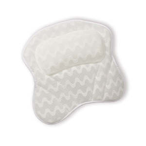 Baths: Bathtub Cushion Spa Bath Pillow Neck Pad Pillow Relax Bathing Non Slip