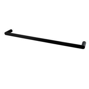 Baths: 800Mm Bathroom Towel Rack Towel Rail Towel Bar Stainless Steel Black