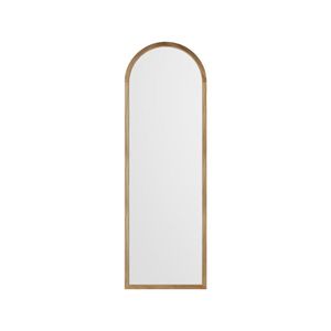 Wood Frame Bathroom Vanity Wall Mounted Arched