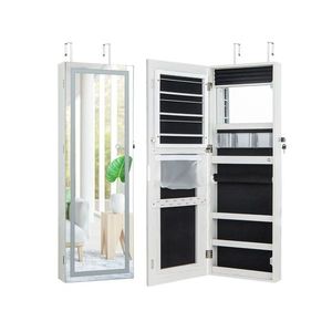 Mirrors: Jewelry Mirror Cabinet With 3 Color Led Lights