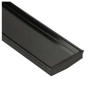Showers: Tile Insert Shower Grate Stainless Steel W120mm x L1200mm Satin Black