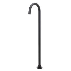 Symphony Floor Standing Bath Spout Matte Black