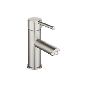 Taps: Bathroom Basin Mixer Tap Round Spout Vanity Sink Brass Faucet