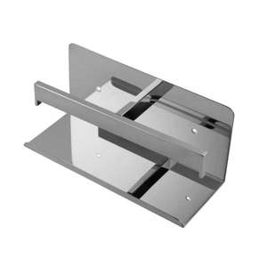 Toilets: Double Toilet Paper Holder Rack Bathroom Tissue Roll Holder Chrome