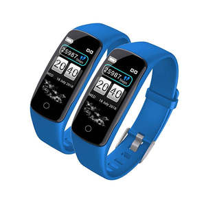 Men Accessories: Soga 2X Sport Monitor Wrist Touch Fitness Tracker Smart Watch Blue