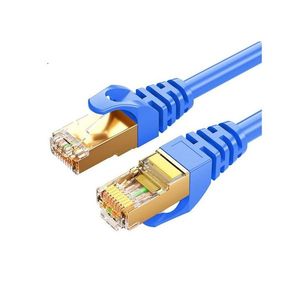Cables Adaptors: 8Ware Cat7 Cable 5M Blue Color Rj45 Ethernet Network