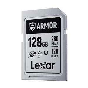 Lexar Professional Armor Silver Pro 128Gb Sdxc Uhs Ii Memory Card