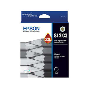 Printers: Epson 812Xxl Extra Hi Capacity Black Durabrite Ultra Ink Suits Wf7830