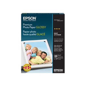 Epson Premium Glossy Photo Paper 5X7 Qty 20 Sheets