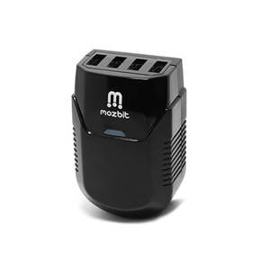 Electronics Photography: Genuine Mozbit 4 Ports USB AC Wall Charger 3.4Amp for iPhone Galaxy
