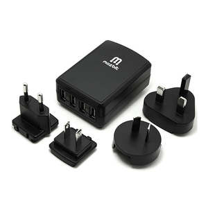 Mozbit 4.5A 4-Port USB Travel Wall Charger
