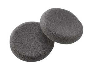 Plantronics Spare Ear Cushion (Qty 2), Foam, Black - Practica/Supra
