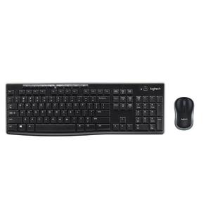 Logitech Wireless Keyboard and Mouse Combo MK270r Black USB Receiver (Combo powe&hellip;