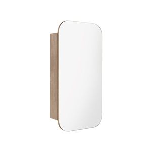 Bathroom Wall Hung Rectangle Mirror Cabinet