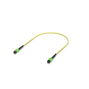 Cables Adaptors: Ubiquiti Os2 Mpo12 Apc Fiber Patch Cable Single Pack