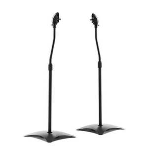 Electronics Photography: Set of 2 112CM Surround Sound Speaker Stand - Black