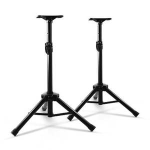 Electronics Photography: Set of 2 Adjustable 120CM Speaker Stand - Black