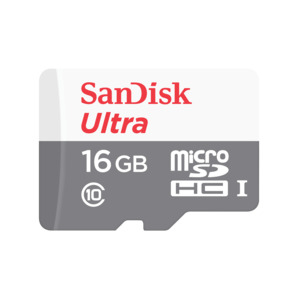 Sandisk: SanDisk Ultra microSDHC/microSDXC UHS-I card (SDSQUNS-016G-GN3MN)