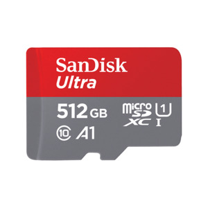 Sandisk: SanDisk 512GB Ultra microSDXC UHS-I Card (SDSQUAC-512G-GN6MN)