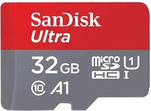 Sandisk: SANDISK SDSQUA4-032G-GN6MN Micro SDHC Ultra UHS-I Class 10 , A1, 120mb/s No adapter