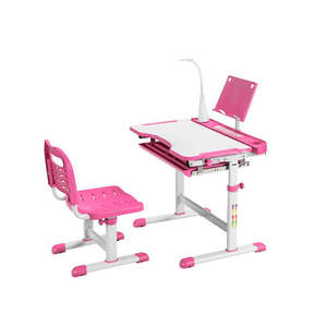 Baby Room Furniture: Home School Children Desk And Chair Set For Boys And Girls