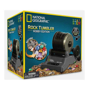 Toys: National Geographic Hobby Rock Tumbler Kit Tumbling Machine Toy