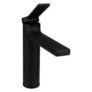 Black Basin Tap Hot Cold Bathroom Sink Faucets Vanity Tap