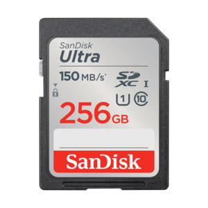 Sandisk: SanDisk 256GB Ultra SDXC UHS-I Card (SDSDUNC-256G-GN6IN)