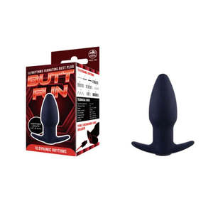 Adult: Butt Fun Rechargeable Butt Plug Black