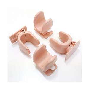 Building Renovation: 4X Door Lever Handle Lock Pink