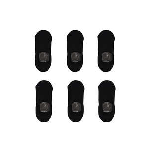 Fashion Clothing: 6X Medium Cushion No Show Socks