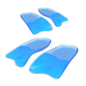 Fashion Clothing: 2X Pair Half Shoe Insoles Arch Support Gel