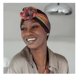 Daisy Grace Golden Fire Turban