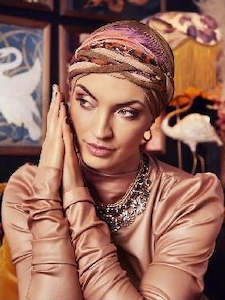 Headwear: Scarlett Boho Printed Turban