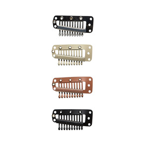 Accessories: Clips Large - 1.375"/ 3.5cm (Pack of 3) Brown