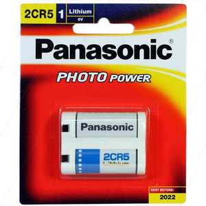Products: Panasonic 2CR5 Photo Lithium Battery SIMPOWER
