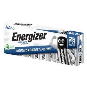 Products: Energizer L91 AA Lithium Iron Disulfide Battery 10Pack SIMPOWER