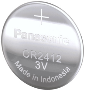 Panasonic CR2412/BN Lithium Button Battery SIMPOWER