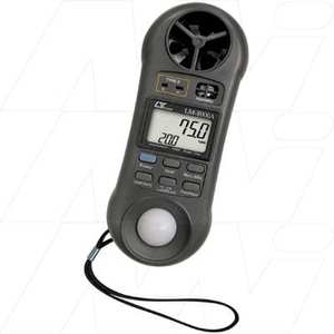Lutron 4 In 1 Anemometer Hygro Light Meter LM8000A SIMPOWER