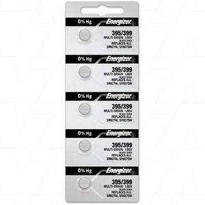 Energizer 395/399TZ Silver Oxide Battery 5Pack SIMPOWER