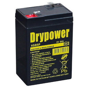Products: Drypower 6SB5P 6V Sealed Lead Acid Battery SIMPOWER