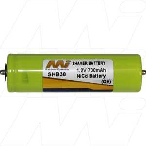 Products: Braun 340 Shaver Battery 1.2V 700mAh NICd SHB38 SIMPOWER