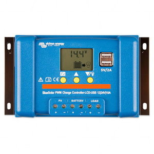 VE Bluesolar 12V/24V 10A PWM LCD USB Solar Chg/Ctrl SCC010010050 SIMPOWER