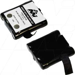 Uniden BP38 2Way Battery 4.8V 700mAh NiMH TWB-BP38 SIMPOWER