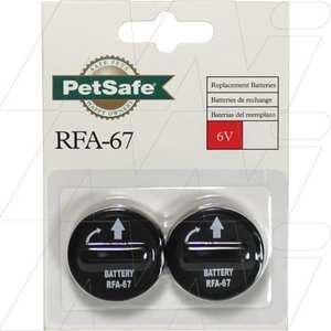 RFA-67D PetSafe Deluxe Battery 6V LiMnO2 SIMPOWER