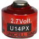 Unicell 3V Alkaline Button Battery Cameras A14PX SIMPOWER