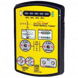 ZTS MINI-MBT Battery Tester 4 Batteries MINI-MBT SIMPOWER
