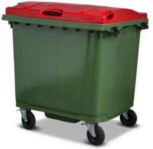 Wheelie Bin Ecosystem: 1100L Wheelie Bin