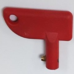 Spare Parts Explorer: Isolator Switch Key, red plastic with metal pin (MT/DM OLD)
