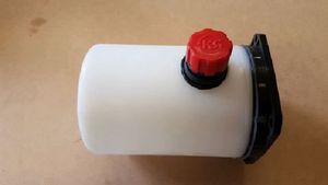 Spare Parts Explorer: Tank, 1.0L round plastic, horizontal, for KS powerpacks